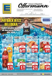 Aktueller EDEKA Prospekt, "Aktuelle Angebote", mit Angeboten der Woche, gültig von 13.01.2025 bis 13.01.2025