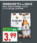 Aktuelle Krombacher Angebote bei Marktkauf in Bad Salzuflen Aktuelles Pils oder Radler Angebot bei Marktkauf in Bad Salzuflen ab 3,99 €