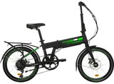 E-Faltrad 20" Urbanbike (Laufradgröße: 20 Zoll, Rahmenhöhe: 30 cm, Unisex-Rad, 252 Wh, Schwarz) von DOCGREEN im aktuellen MediaMarkt Saturn Prospekt
