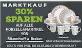 Porzellanartikel im Angebot bei Marktkauf in Recklinghausen Porzellanartikel Angebote von Ritzenhoff & Breker bei Marktkauf Recklinghausen
