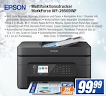 Multifunktionsdrucker WorkForce WF-2950DWF bei HEM expert im Buchen Prospekt für 99,99 €