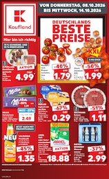 Kaufland Prospekt für Senden mit 70 Seiten Kaufland Prospekt für Senden: "Hier bin ich richtig", 70 Seiten, 08.10.2026 - 14.10.2026