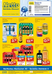 Netto Marken-Discount Prospekt für Gerstetten mit 2 Seiten Netto Marken-Discount Prospekt für Gerstetten: "DER ORT, AN DEM DU IMMER AUSGEZEICHNETE PREISE FINDEST.", 2 Seiten, 12.05.2025 - 17.05.2025
