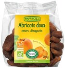 Abricots doux entiers dénoyautés - RAPUNZEL - NaturéO à Issy-les-Moulineaux Abricots doux entiers dénoyautés - RAPUNZEL en promo chez NaturéO Issy-les-Moulineaux à 7,99 €