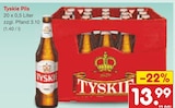Aktuelle Tyskie Angebote bei Netto Marken-Discount in Rostock Aktuelles Tyskie Pils Angebot bei Netto Marken-Discount in Rostock ab 13,99 €