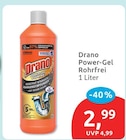 Power-Gel Rohrfrei von Drano für 2,99 € bei budni im Angebot Power-Gel Rohrfrei von Drano im aktuellen budni Prospekt