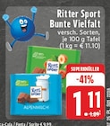 Bunte Vielfalt Angebote von Ritter Sport bei E center Castrop-Rauxel für 1,11 €