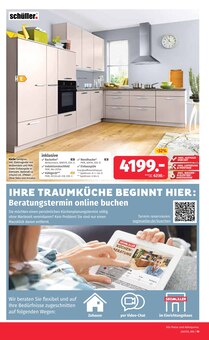 Küche im Segmüller Prospekt "Zum Glück gibt’s Segmüller - Schlafen Spezial" mit 20 Seiten (Mannheim)