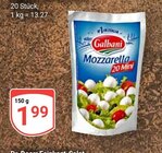 Mozzarella 20 Mini im Angebot bei GLOBUS in Erfurt Mozzarella 20 Mini Angebote von Galbani bei GLOBUS Erfurt für 1,99 €