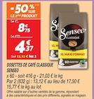 Dosettes de Café Classique - SENSEO en promo chez Netto Angers à 4,37 €