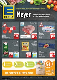EDEKA Prospekt "Wir lieben Lebensmittel!" für Thermalbad Wiesenbad, 8 Seiten, 22.09.2025 - 27.09.2025