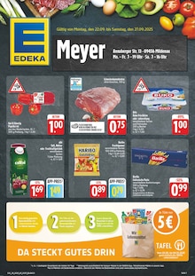 Aktueller EDEKA Prospekt "Wir lieben Lebensmittel!" Seite 1 von 8 Seiten