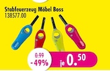 Stabfeuerzeug Möbel Boss im Angebot bei SB Möbel Boss in Niederkassel Stabfeuerzeug Möbel Boss Angebote bei SB Möbel Boss Niederkassel für 0,50 €