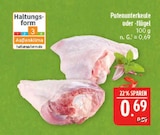 Aktuelles Putenunterkeule oder -flügel Angebot bei Marktkauf in Erlangen ab 0,69 €