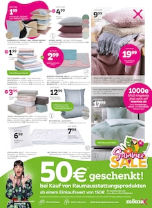 Bettdecke im aktuellen mömax Prospekt (Augsburg) Bettdecke im mömax Prospekt "Summer SALE" mit 12 Seiten (Augsburg)