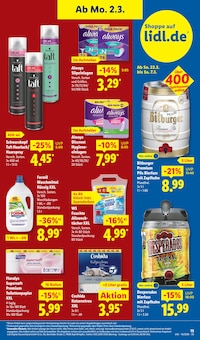 Bier im aktuellen Lidl Prospekt (Filderstadt) Bier im Lidl Prospekt "LIDL LOHNT SICH" mit 71 Seiten (Filderstadt)