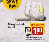 Aktuelle Kuchen Angebote bei REWE in Hildesheim Aktuelles Trinkglas klein Angebot bei REWE in Hildesheim