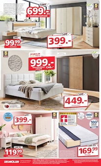Matratze im aktuellen Segmüller Prospekt (Augsburg) Matratze im Segmüller Prospekt "SEGMÜLLER - HIGHLIGHT ANGEBOTE" mit 8 Seiten (Augsburg)