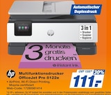 Multifunktionsdrucker OfficeJet Pro 8122e von HP im aktuellen expert TeVi Prospekt