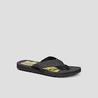 Tongs brides en jean jaune homme en promo chez La Halle Tongs brides en jean jaune homme dans le catalogue La Halle