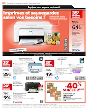Promos HP dans le catalogue "PASSEZ L'AUTOMNE CONNECTÉ À VOS ENVIES !" de Carrefour à la page 20