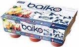 Yaourts sur lit de fruits - BAÏKO en promo chez Intermarché Maisons-Alfort à 2,04 €