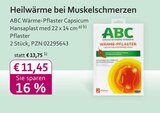 mea - meine apotheke - Wärme-Pflaster Capsicum Angebot im Prospekt Wärme-Pflaster Capsicum bei mea - meine apotheke im Prospekt "" für 11,45 €