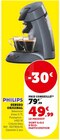 Senseo Original - Philips en promo à 49,99 € chez Hyper U Senseo Original - Philips dans le catalogue Hyper U