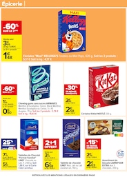 Prix et réduction Kellogg's dans le prospectus Carrefour en cours Offre Kellogg's dans le catalogue Carrefour du moment à la page 36