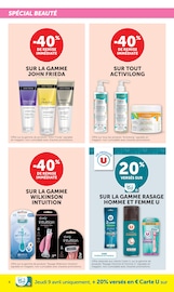 Promos Epilation dans le catalogue "Super U" de Super U Epilation en promo dans le catalogue Super U à la page 4