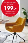 Chaise avec accoudoirs en promo chez Möbel Martin Thionville à 199,00 €