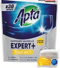 Capsules vaisselle expert tout en 1 x30 citron - APTA en promo chez Intermarché Hyper Vandœuvre-lès-Nancy à 1,59 €