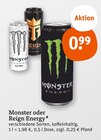Energy Angebote von Monster oder Reign bei tegut Aschaffenburg für 0,99 €