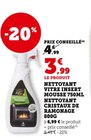 Nettoyant vitre insert mousse 750ml nettoyant cristaux de ramonage 800g - Atout feu en promo chez Hyper U Grigny à 3,99 €
