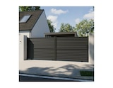 Portail aluminium coulissant celtis 3m75 - Blooma - Brico Dépôt à Roubaix Portail aluminium coulissant celtis 3m75 - Blooma en promo chez Brico Dépôt Roubaix à 949,00 €