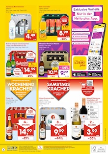 Wein im Netto Marken-Discount Prospekt "DER ORT, AN DEM DU IMMER AUSGEZEICHNETE PREISE FINDEST." mit 2 Seiten (Berlin)
