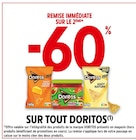 -60% remise immédiate sur le 2ème sur tout Doritos à Intermarché dans L'Aigle -60% remise immédiate sur le 2ème sur tout Doritos à Intermarché dans L'Aigle