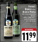 Fernet-Branca oder Branca Menta Angebote von Fernet-Branca bei EDEKA Langenfeld für 11,99 €