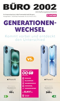 BÜRO 2002 UG Prospekt der KW 45 "GENERATIONEN-WECHSEL" Aktueller BÜRO 2002 UG Prospekt "GENERATIONEN-WECHSEL" Seite 1 von 8 Seiten