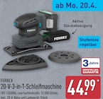 20-V-3-in-1-Schleifmaschine von FERREX im aktuellen ALDI Nord Prospekt