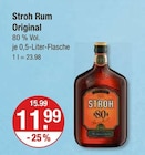 Rum Original Angebote von Stroh bei V-Markt München für 11,99 €