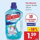 Der General im Netto Marken-Discount Prospekt Der General im aktuellen Netto Marken-Discount Prospekt für 1,59 €
