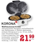 Waffelautomat 41020 Angebote von Korona bei E center Offenbach für 21,99 €