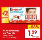 Schokolade im Angebot bei Netto Marken-Discount in Wiesbaden Schokolade Angebote von Kinder bei Netto Marken-Discount Wiesbaden für 1,29 €