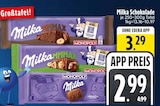 Schokolade im Angebot bei EDEKA in Passau Schokolade Angebote von Milka bei EDEKA Passau für 2,99 €