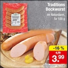 Traditions Bockwurst für 3,99 € bei Zimmermann im Angebot Traditions Bockwurst im aktuellen Zimmermann Prospekt