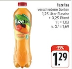 fuze tea Angebote bei nah und gut Würzburg für 1,29 €
