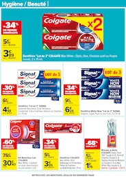 Prix et réduction Signal dans le prospectus Carrefour en cours Offre Signal dans le catalogue Carrefour du moment à la page 47