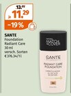 Foundation Radiant Care von SANTE im aktuellen Müller Prospekt für 11,29 €