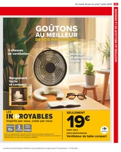 Ventilateur Angebote im Prospekt "SPÉCIAL PIQUE-NIQUE" von Carrefour Ventilateur Angebote im Prospekt "SPÉCIAL PIQUE-NIQUE" von Carrefour auf Seite 65
